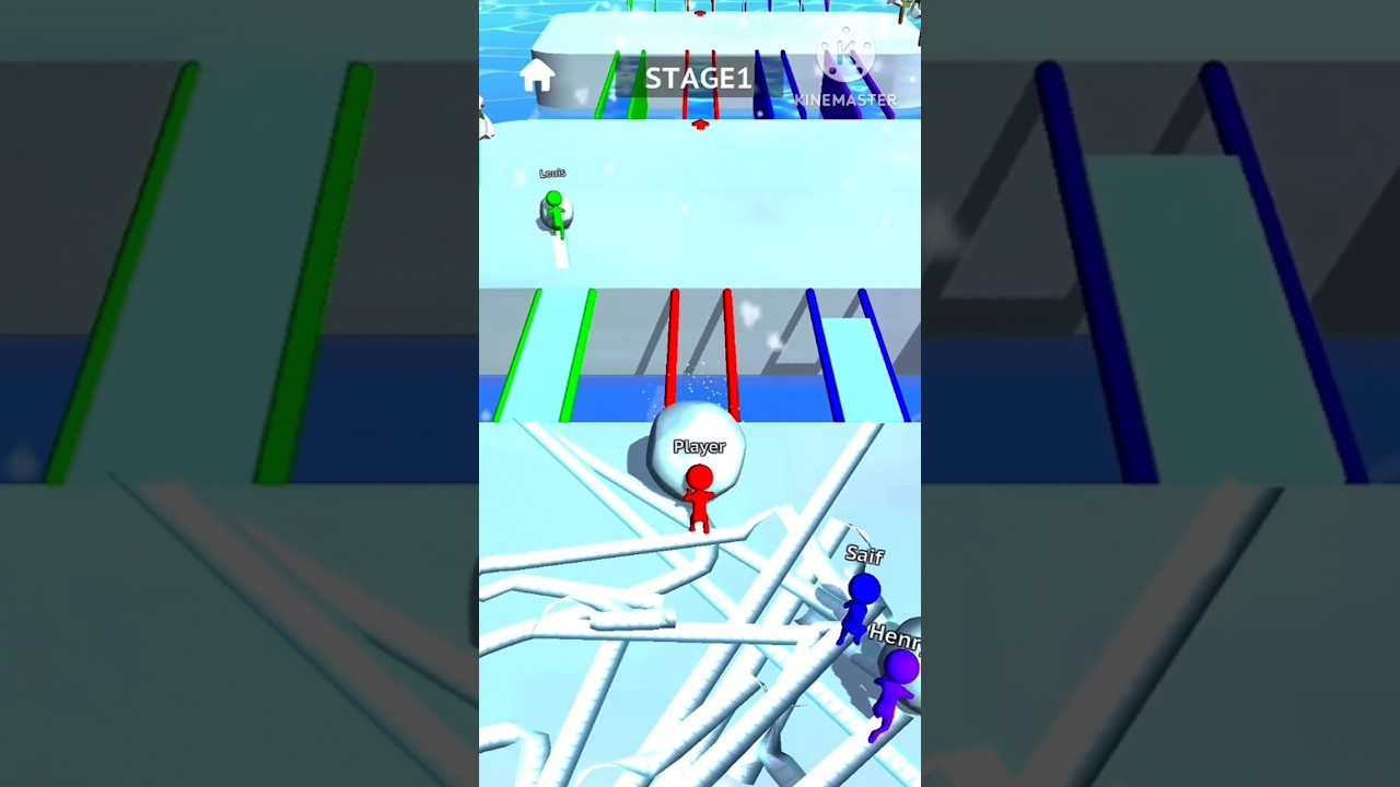 Snow Race Stage level Part 1 || SnowRace Game || Snow Race Stage level Part 1 || SnowRace Game ||