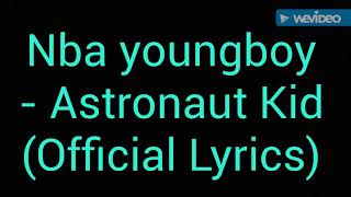 Nba Youngboy Astronaut Kid Official Nba Youngboy Astronaut Kid Official
