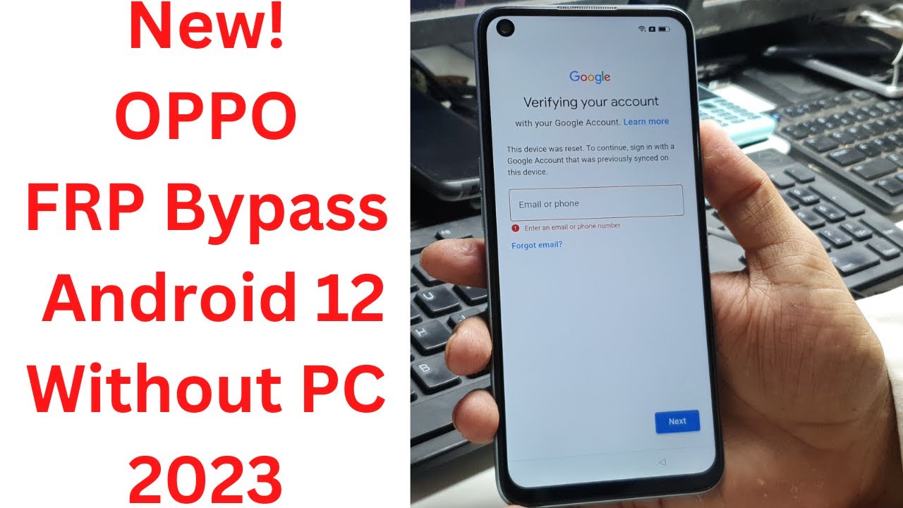 New! Oppo FRP Bypass Android 12 Without PC 2023 | oppo New! Oppo FRP Bypass Android 12 Without PC 2023 | oppo