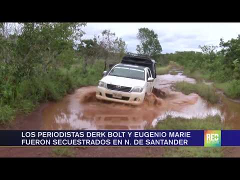 Los periodistas Derk Bolt y Eugenio Marie fueron secuestrados en n. de Santander