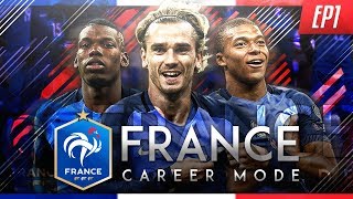 FIFA 18 France World Cup Career Mode - EP1 - The FIFA World Cup Begins!!