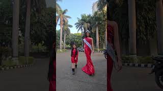 Urva Rumani With Miss Universe India