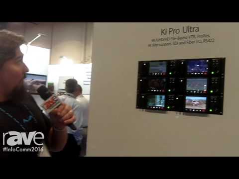InfoComm 2016: AJA Video Systems Demonstrates KI Pro Ultra
