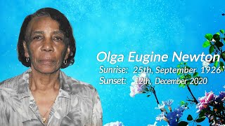 Celebrating the life of Olga Eugine Newton