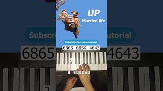 Up Theme Easy & Emotional Piano Tutorial Married Life By Giacchino