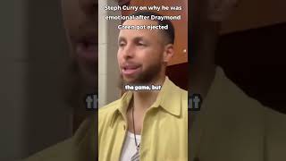 Emotional Stephen Curry On Draymond Greens Ejection Post-Game Interview