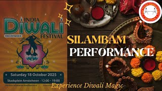 India Diwali Festival Silambam Performance By Aathi Tamilar Silambam School