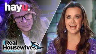 Steven Tyler Kisses Kyle Richards The Real Housewives Of Beverly Hills Season 5