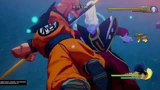 Dragon Ball Z Kakarot Goku Vs Whis Level 300 With Perm Stat Boost From Meals
