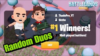 I Play Random Duos And This Happens! On (BattleLands Royale)