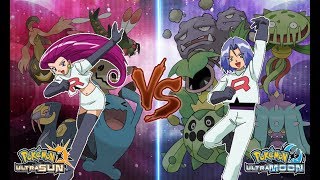 Pokemon Ultra Sun and Ultra Moon: Jessie Vs James (Team Rocket Battle)