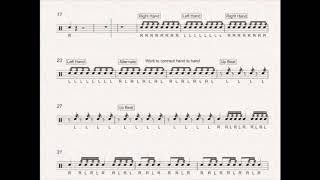 MS Snare Buzz Warm up 90