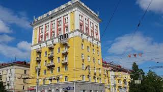 Видео УФА Башкортостан / Черниковка Часть 2 / ул. Первомайская / УГНТУ / UFA от Elena Taramanova, Рабкоровский переулок, Уфа, Россия