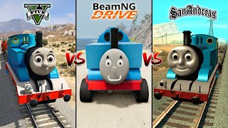 Gta 5 Thomas Train Vs Gta San Andreas Thomas Train Vs Beamng Thomas Train - Which Is Best?