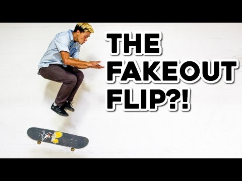 MOST CONFUSING SKATEBOARD TRICK | The Fake Out Flip