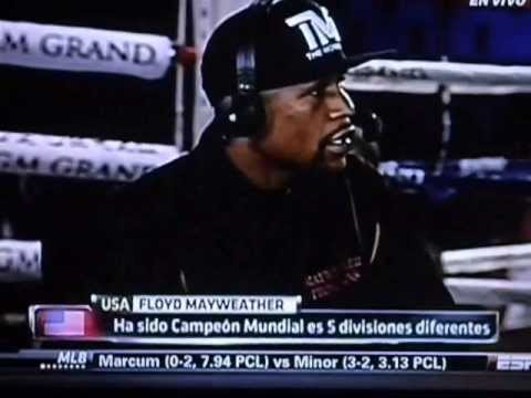 Juan Manuel Marquez Entrevista a Floyd Mayweather Jr sobre la pelea de mayweather vs Robert Guerrero Juan Manuel Marquez Entrevista a Floyd Mayweather Jr sobre la pelea de mayweather vs Robert Guerrero