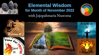 Elemental Wisdom for November 2022