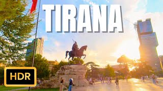 Tirana Albania 2025 Virtual Walking Tourthe Most Beautiful Places From Tirana 4K Hdr