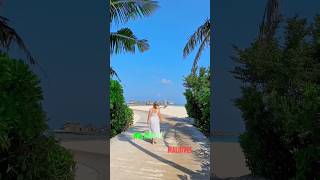 Walking In Maldives
