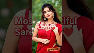 Beautiful Girl In Red Saree Hot Slow Motion Look Story
