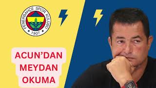 Acun Ilıcalıdan Hakemlere Sert Eleştiri Bu Sistemi Yıkacağız