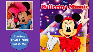 Minnie Mouse Ballerina Minnie Read Aloud, Disney Minnie Mouse, Disney Junior Level 1 Learn English