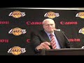 Lakers Coach Phil Jackson on 104-80 victory over Atlanta Hawks