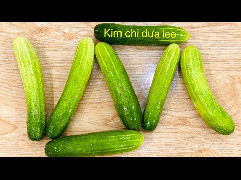 Cách làm KIM CHI DƯA LEO kiểu Việt Nam ngon như Hàn Quốc để càng lâu càng ngon | Nho Huân Foods