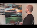 Uig Sky Part2: Scottish Landscape Painting by artist Scott Naismith