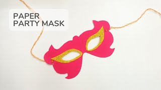 How to make a Party mask - Beautiful & Easy