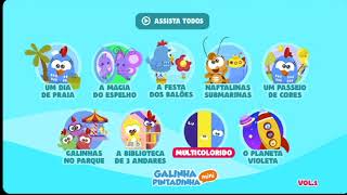 Menu Dvd Galinha Pintadinha Mini Vol.1