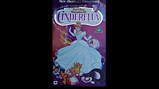 Opening to Cinderella Digitally Remastered UK VHS [1997]