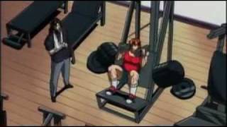 the most perfect body in anime fight
