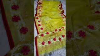 Soilosuta Maslin Boutiquework Saree Materials - Resom Bypure Resom & Allover Boutique Work With Bp