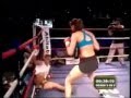 woman knockout man
