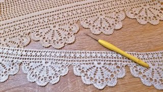 Tığişi Örgü Pike Dantel Modelleri, Kenar Dantelleri & Crochet