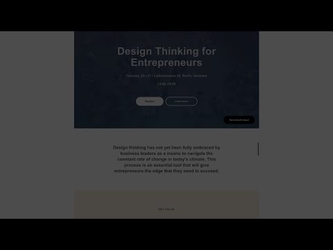 Как сделать одностраничный сайт на платформе Tilda Publishing Как сделать одностраничный сайт на платформе Tilda Publishing