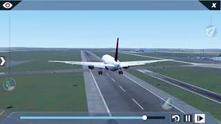 Landing a Boeing 777-200ER