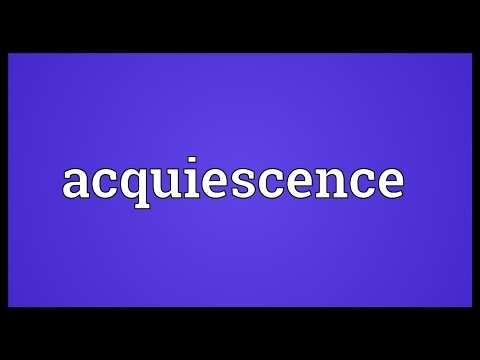 Header of acquiescence