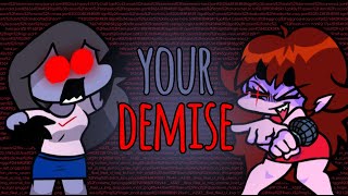 Your Demise V2 But Sky And Gf Sing It Friday Night Funkin Cover