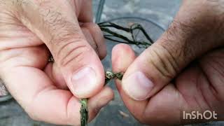 Come realizzare cordame per la sopravvivenza. Surviving nettles cordage