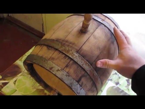 Вощение бочки своими руками