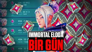 Immortal Elo Ama Sadece Jett İle Bi̇r Gün Geçi̇rmek