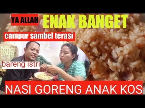 maem NASI GORENG||bersama istri habis bobok||SEDERHANA ALA suami