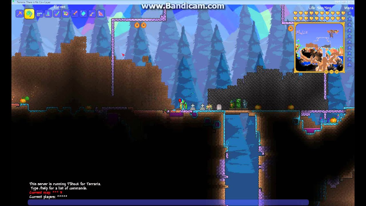 Cерверы для игры terraria 1 1 2