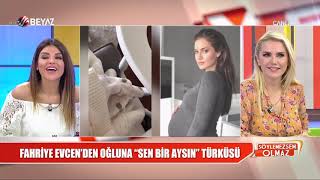 Fahriye Evcenden Ilk Paylaşım Fahriye Evcen Oğluna Bu Ninniyi Okudu