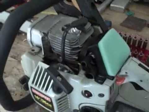 Craftsman 16" Chainsaw Fix - Won't Run - Fixed! - YouTube