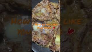 No Wrong Way To Eat A Steak Its Home Cooken Baby