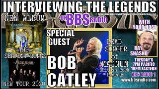 Magnum frontman Bob Catley chats about 'The Serpent Rings'