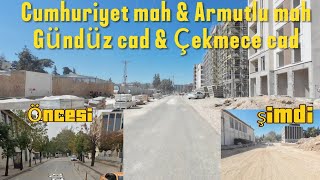 Hatay Antakya Gündüz Caddesi Armutlu & Huriyet Mahalleleri Son Hali